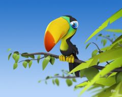 Tapeta colored-parrot.jpg